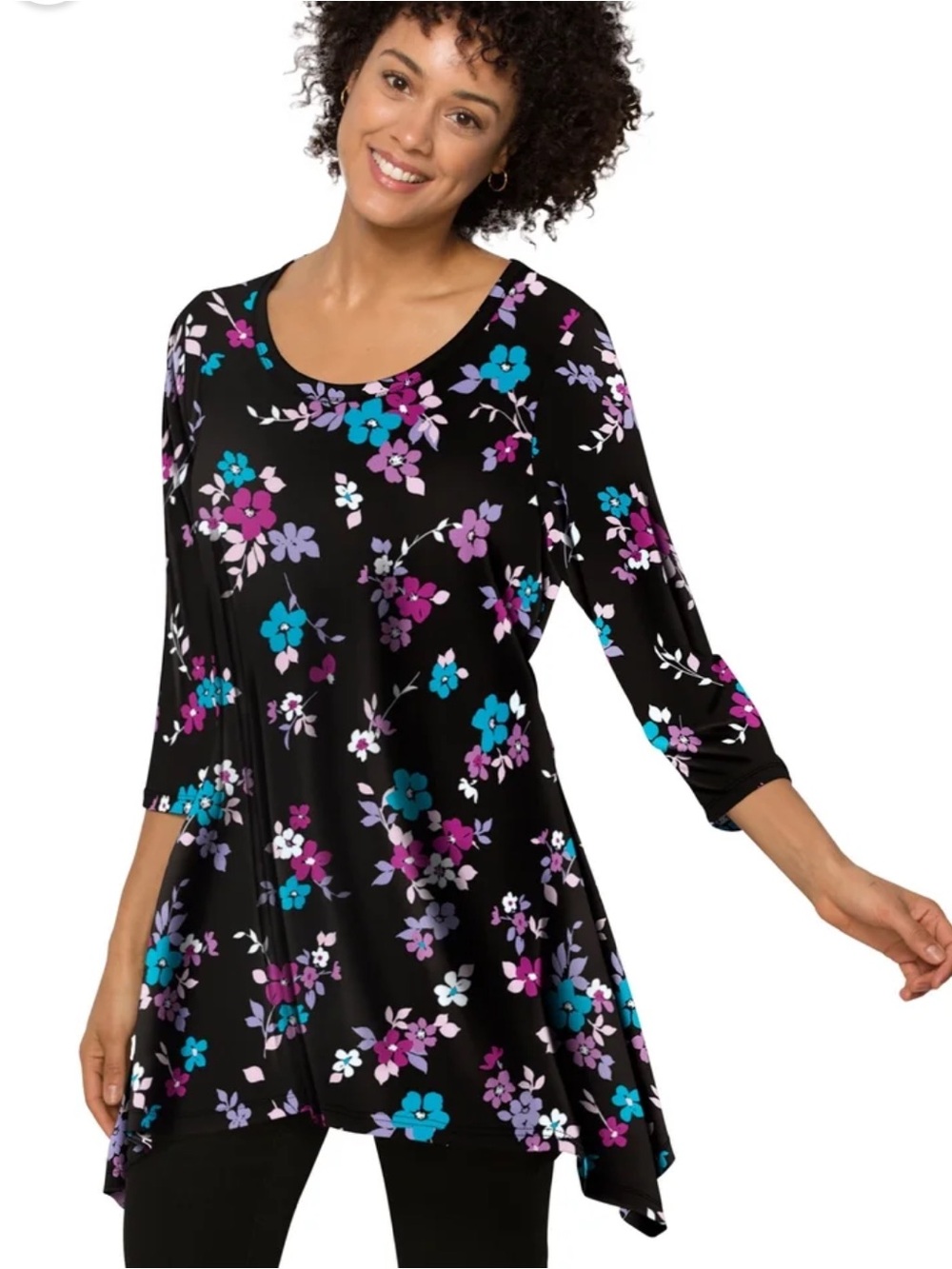 Woman Within Sharkbite Tunic